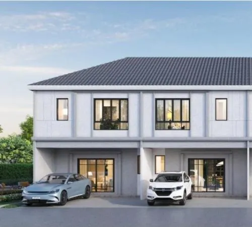 For Sale Townhouse/Townhome  , Pruksa Ville Srinakarin-Bangna , MRT-Sri Nakharin 38 , Bang Kaeo , Bang Phli , Samut Prakarn , CX-122256