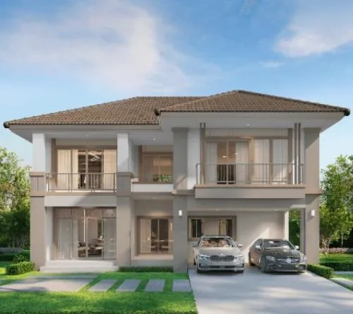 For Sale House , Passorn Prestige Pinklao-Petchkasem , Krathum Lom , Sam Phran , Nakhon Pathom , CX-122278