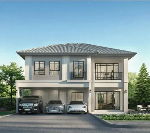 For Sale House , Passorn Prestige Pinklao-Petchkasem , Krathum Lom , Sam Phran , Nakhon Pathom , CX-122280