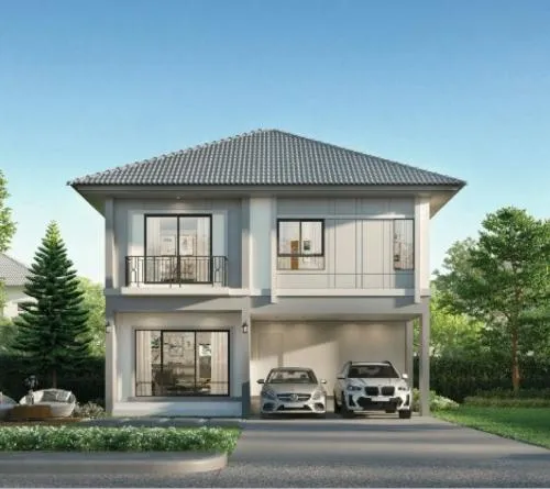 For Sale House , Passorn Prestige Pinklao-Petchkasem , Krathum Lom , Sam Phran , Nakhon Pathom , CX-122282