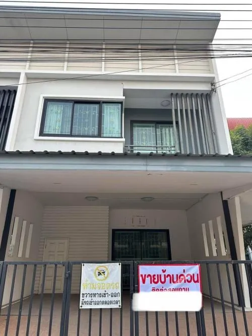 For Sale Townhouse/Townhome  , Baan Lapawan 23 , corner unit , Lam Pho , Bang Bua Thong , Nonthaburi , CX-122527