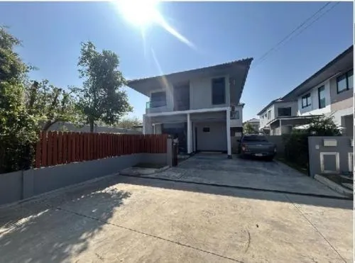 For Sale House , Kanasiri Salaya-Pinklao , corner unit , wide frontage , Sala Klang , Bang Kruai , Bangkok , CX-122606