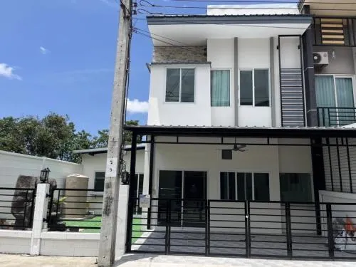 For Sale Townhouse/Townhome  , Gusto Suksawat 26 , corner unit , newly renovated , Bang Pakok , Rat Burana , Bangkok , CX-122799
