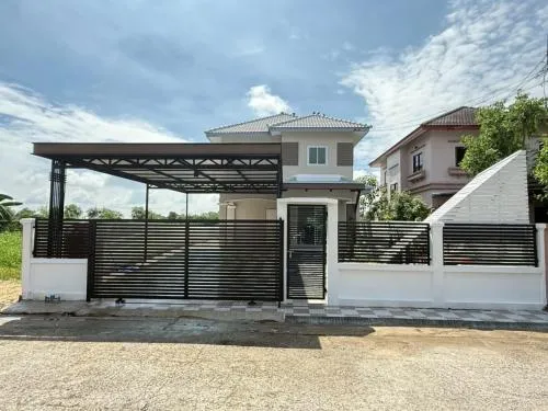 For Sale House , K.C. Garden Home , corner unit , newly renovated , Sam Wa Tawan Ok , Khlong Sam Wa , Bangkok , CX-122829