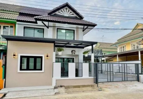ขายบ้าน  บ้านพฤกษา 19 รีโนเวทใหม่ บางคูรัด บางบัวทอง นนทบุรี CX-123077