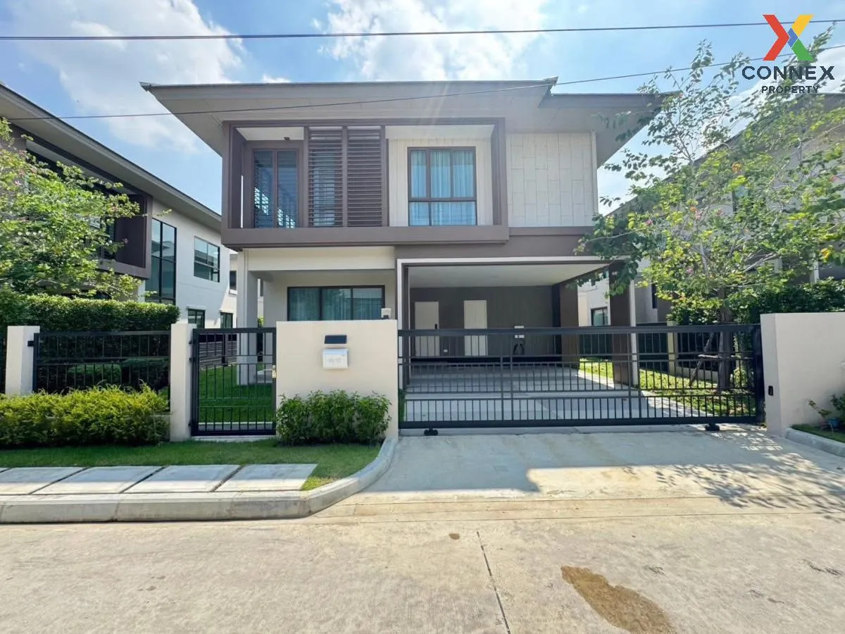 For Rent House , Burasiri Krungthep Kreetha , wide frontage , new 1