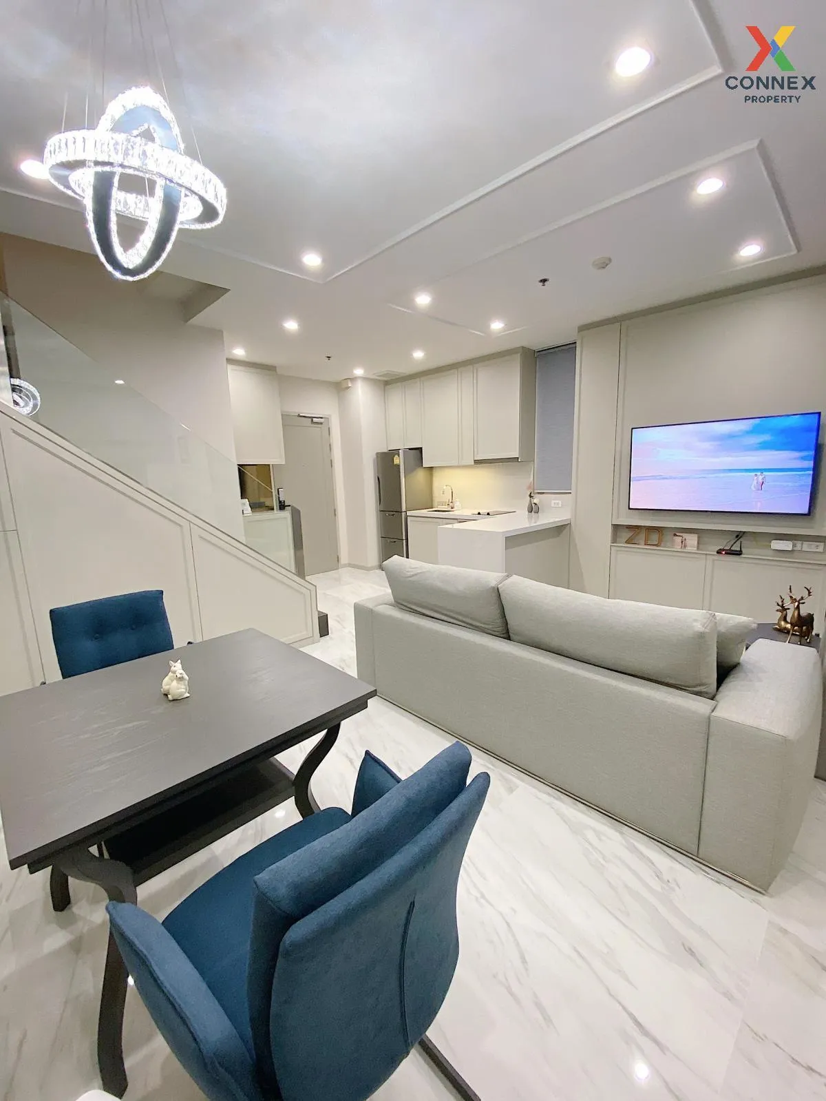 For Sale Condo , Ideo Q Phayathai , Duplex , high floor , BTS-Pha