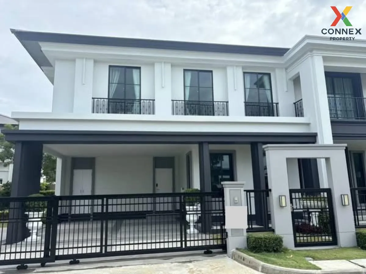 ขายบ้าน  เศรษฐสิริ แจ้งวัฒนะ - ประชาชื่น 2 ห้องมุม บ้านใหม่ ปากเก 1