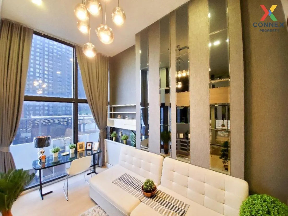 For Rent Condo , Chewathai Residence Asoke , Duplex , MRT-Phra Ra 1