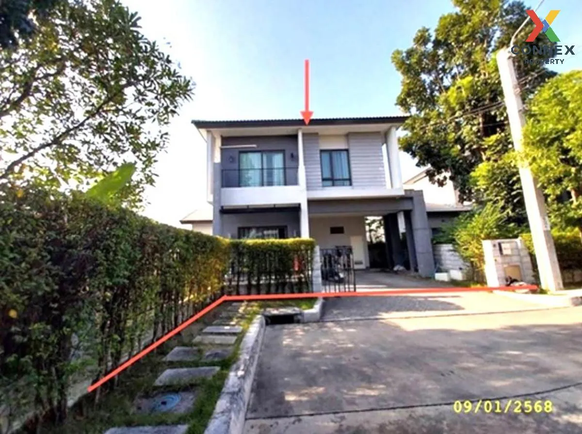 For Sale House , Centro Ratchapruek - Suanpak , corner unit , Wat 1