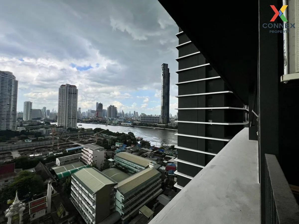For Rent Condo , Chapter Charoennakhorn-Riverside , BTS-Krung Tho