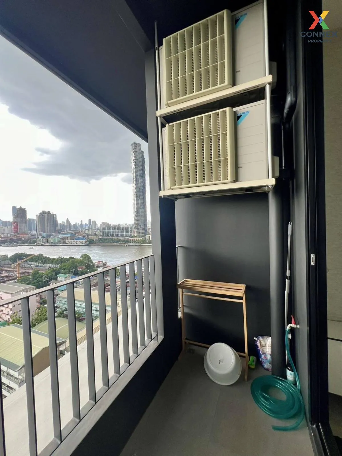 For Rent Condo , Chapter Charoennakhorn-Riverside , BTS-Krung Tho