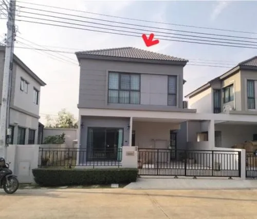 For Sale House , V Compound Bangna , Bang Phriang , Bang Bo , Samut Prakarn , CX-123859