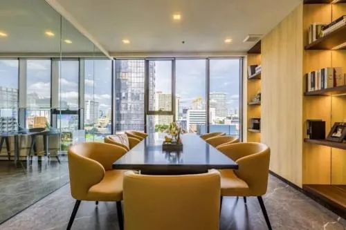 For Sale Condo , One9Five Asoke - Rama 9 , nice view , high floor , wide frontage , newly renovated , MRT-Phra Ram 9 , Huai Khwang , Huai Khwang , Bangkok , CX-124054