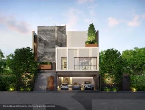For Sale House , BuGaan Krungthep Kreetha , Hua Mak , Bang Kapi , Bangkok , CX-124114