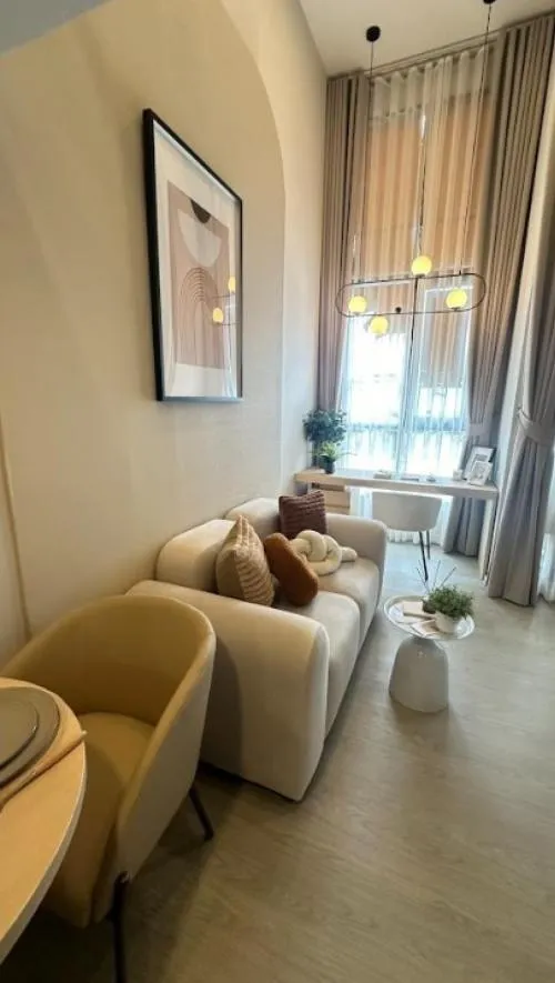 For Sale Condo , Origin Plug & Play Ramkhamhaeng Triple Station , Duplex , nice view , high floor , newly renovated , Hua Mak , Bang Kapi , Bangkok , CX-124121