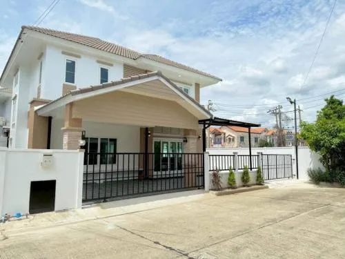 For Sale House , The Living 1 Baan Kluay - Sai Noi , wide frontage , newly renovated , Phimonrat , Bang Bua Thong , Nonthaburi , CX-124164
