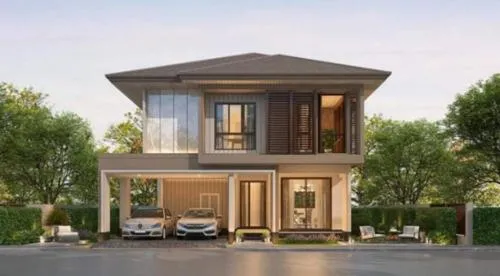 ขายบ้าน  บุราสิริ กรุงเทพกรีฑา หัวหมาก เขต บางกะปิ กรุงเทพ CX-124932