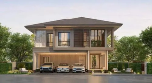 ขายบ้าน  บุราสิริ กรุงเทพกรีฑา หัวหมาก เขต บางกะปิ กรุงเทพ CX-124933