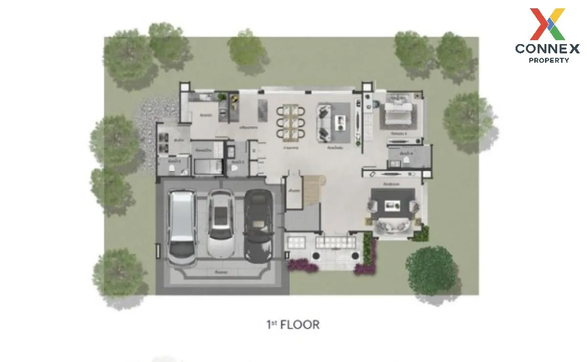 For Sale House , Narinsiri Rama 9 - Krungthep Kreetha , MRT-Sri K 2