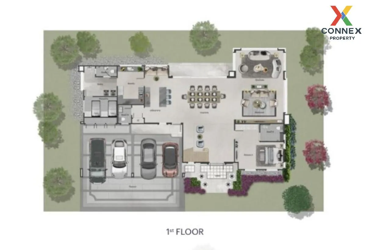 For Sale House , Narinsiri Rama 9 - Krungthep Kreetha , MRT-Sri K 2