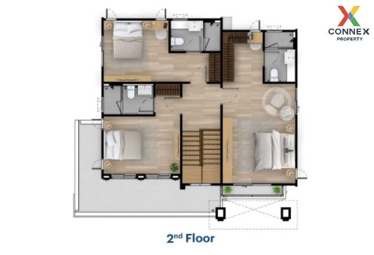For Sale House , Setthasiri Bangna - Suvarnabhumi , Racha Thewa , 3