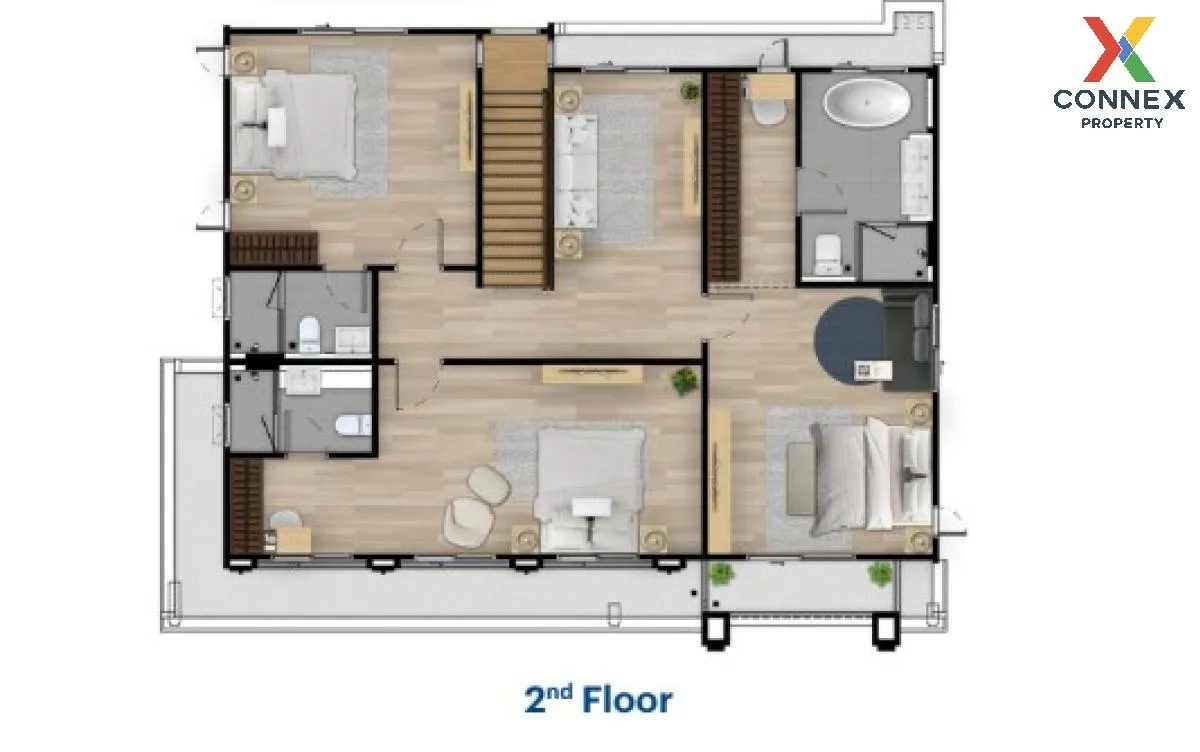 For Sale House , Setthasiri Bangna - Suvarnabhumi , Racha Thewa , 3