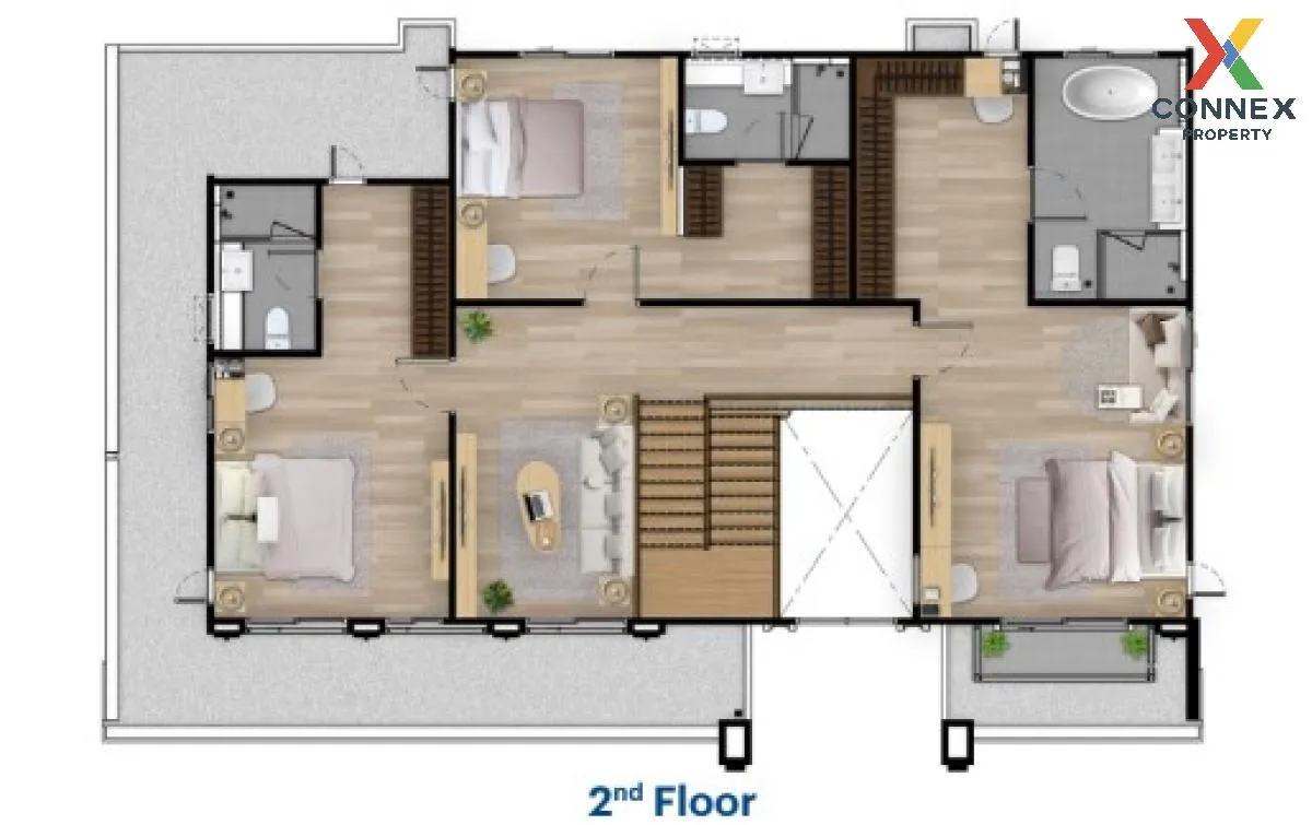 For Sale House , Setthasiri Bangna - Suvarnabhumi , Racha Thewa , 3