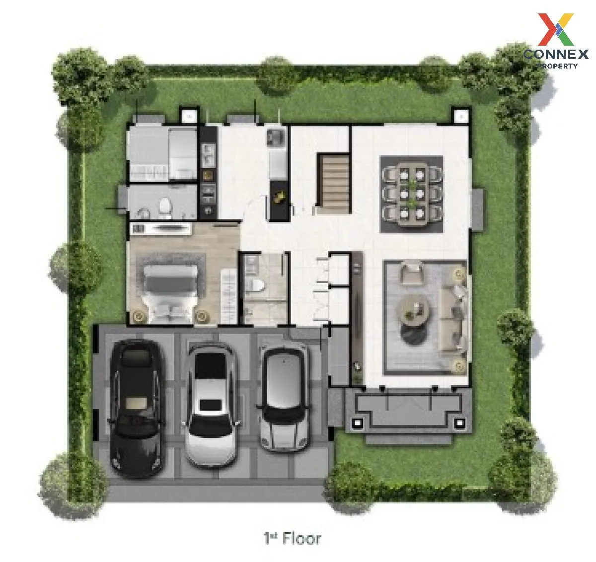For Sale House , Setthasiri Ngamwongwan , MRT-Khae Rai , Tha Sai  2