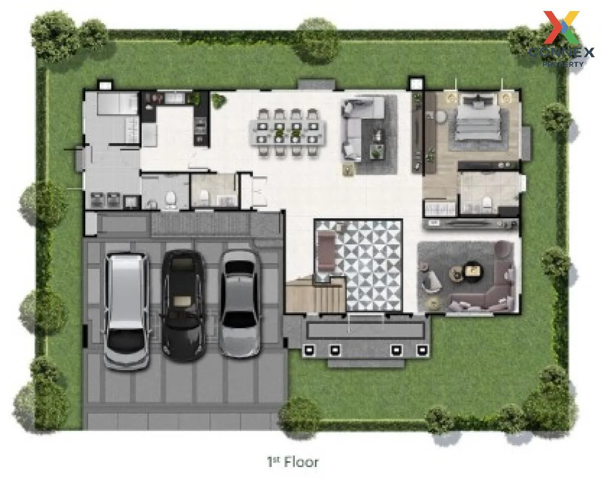 For Sale House , Setthasiri Ngamwongwan , MRT-Khae Rai , Tha Sai  2