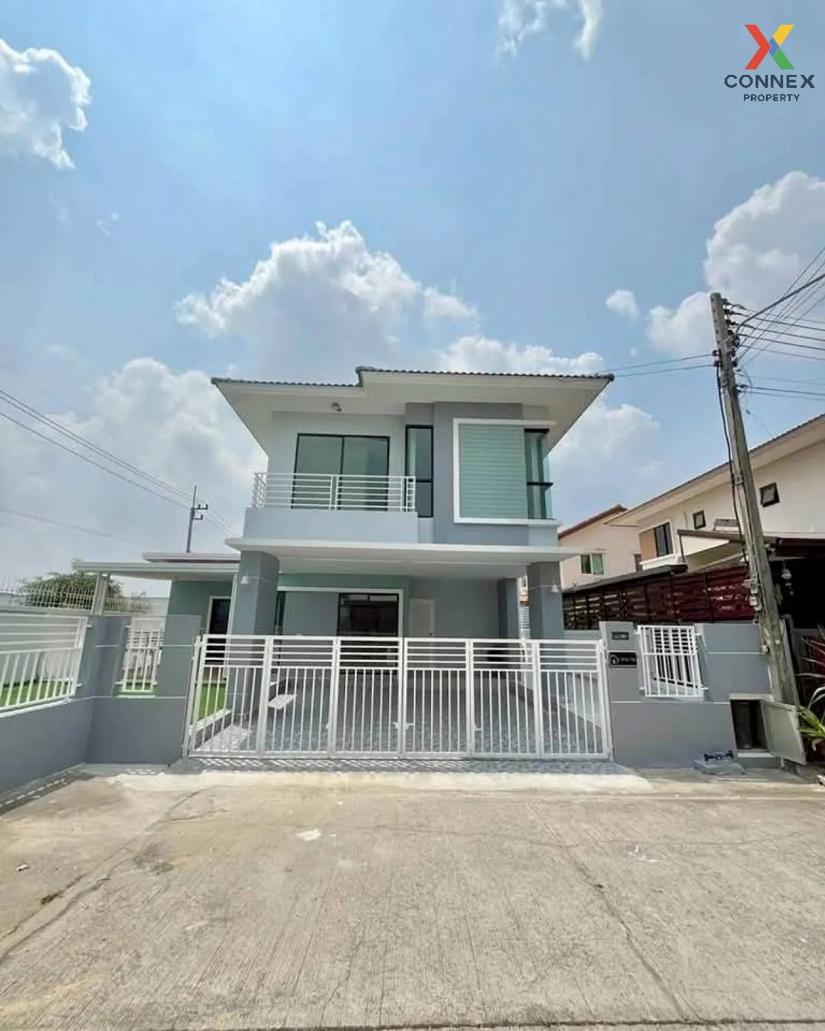 ขายบ้าน  บ้านฟ้า กรีนพาร์ค รังสิต - คลอง 3 หน้ากว้าง รีโนเวทใหม่  1