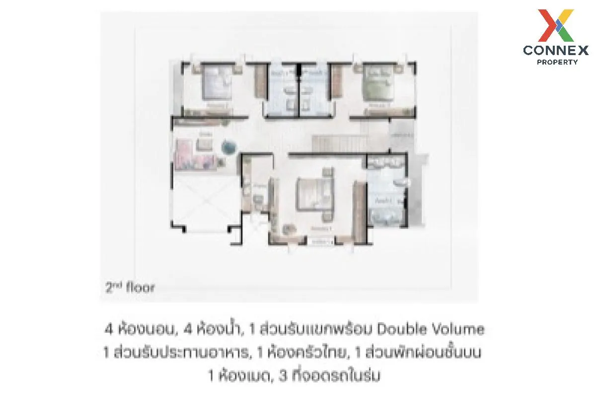 ขายบ้าน  สราญสิริ ศรีวารี 2 ศีรษะจรเข้น้อย บางเสาธง กรุงเทพ CX-12 3