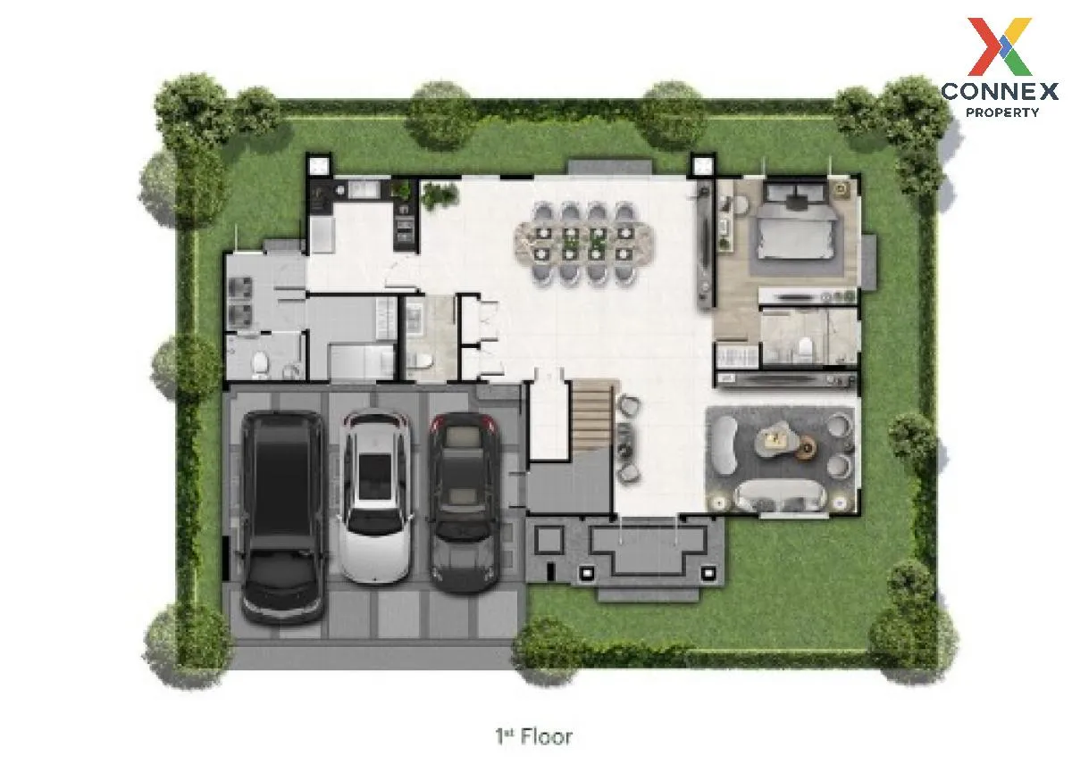 For Sale House , Setthasiri Ngamwongwan , MRT-Khae Rai , Tha Sai  2