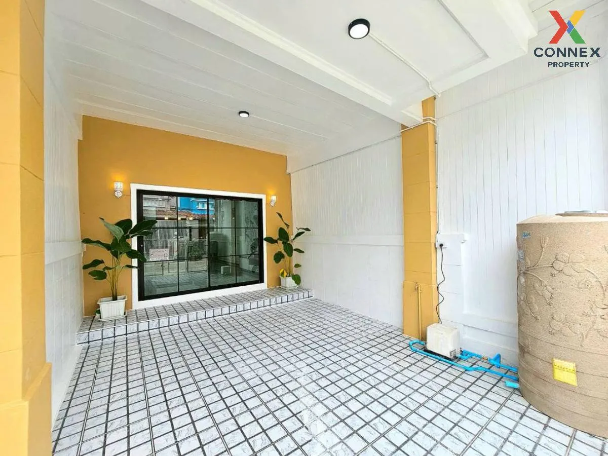 ขายทาวน์เฮ้าส์/ทาวน์โฮม  บ้านปิยวรารมย์ 3 รีโนเวทใหม่ ไทรน้อย ไทร 3