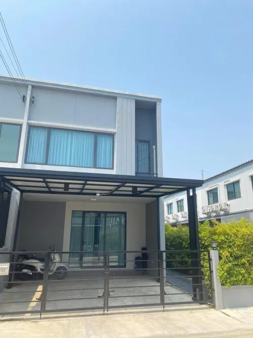 For Sale Townhouse/Townhome  , Pleno Pinklao - Charan 3 , corner unit , Mahasawat , Bang Kruai , Nonthaburi , CX-125488