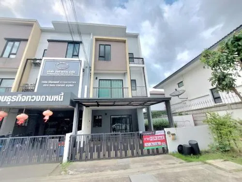 ขายทาวน์เฮ้าส์/ทาวน์โฮม  ธนาคลัสเตอร์ เวสต์เกต MRT-คลองบางไผ่ บางแม่นาง บางใหญ่ นนทบุรี CX-125492