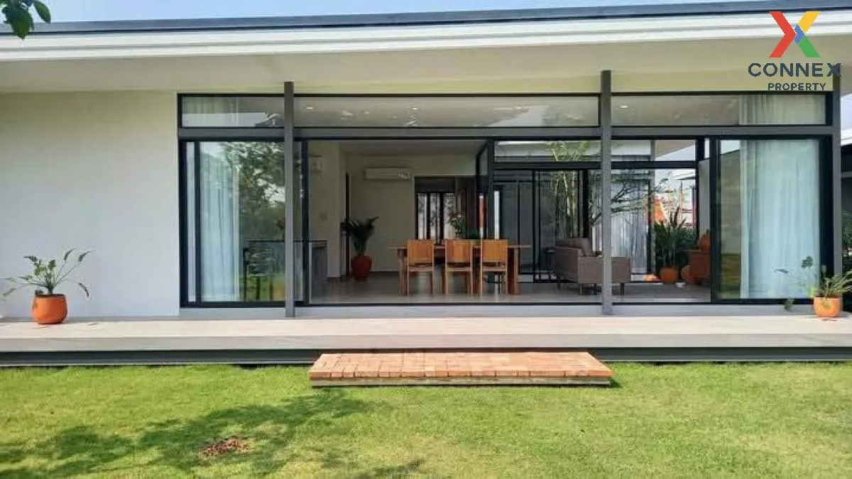 ขายขายบ้านเดี่ยว โมเดิร์น พร้อมที่ดินจัดสวนแล้ว บางภาษี บางเลน นค