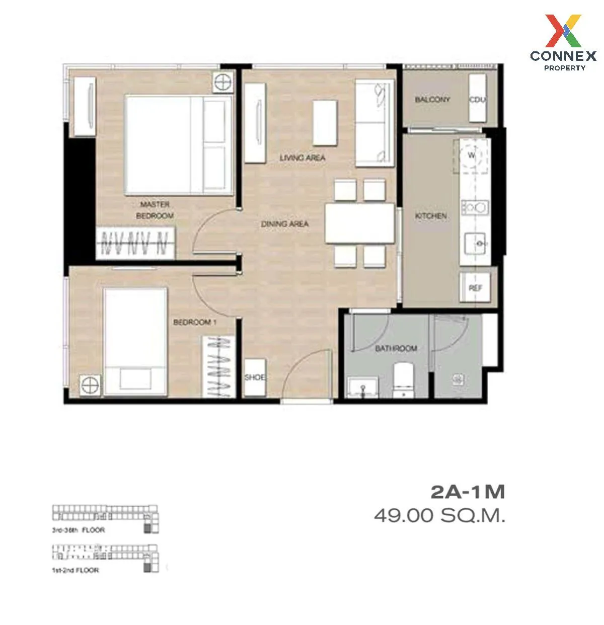 For Sale Condo , The Line Wongsawang , Penthouse , nice view , co