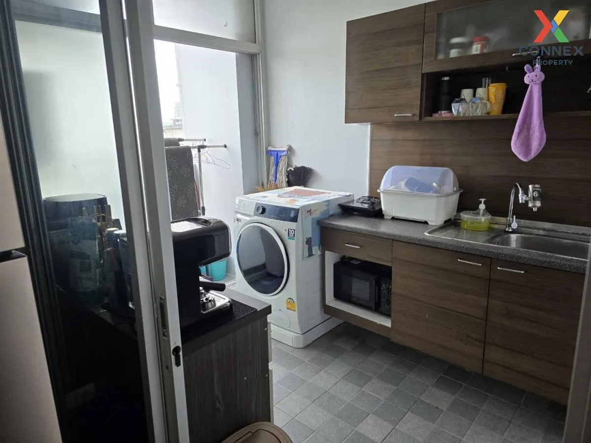 For Sale Condo , Ratchada City 18 , corner unit , MRT-Huai Khwang