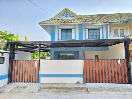 For Sale House , Baan Phrueksa 3 Bang Bua Thong , corner unit , wide frontage , newly renovated , Bang Khu Rat , Bang Bua Thong , Nonthaburi , CX-127323