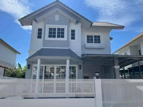 For Sale House , Neighborhome Watcharaphon , river view , Sam Wa Tawan Tok , Khlong Sam Wa , Bangkok , CX-127433