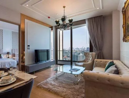 For Rent Condo , Magnolias Waterfront Residences , nice view , high floor , Khlong Ton Sai , Khlong San , Bangkok , CX-127855