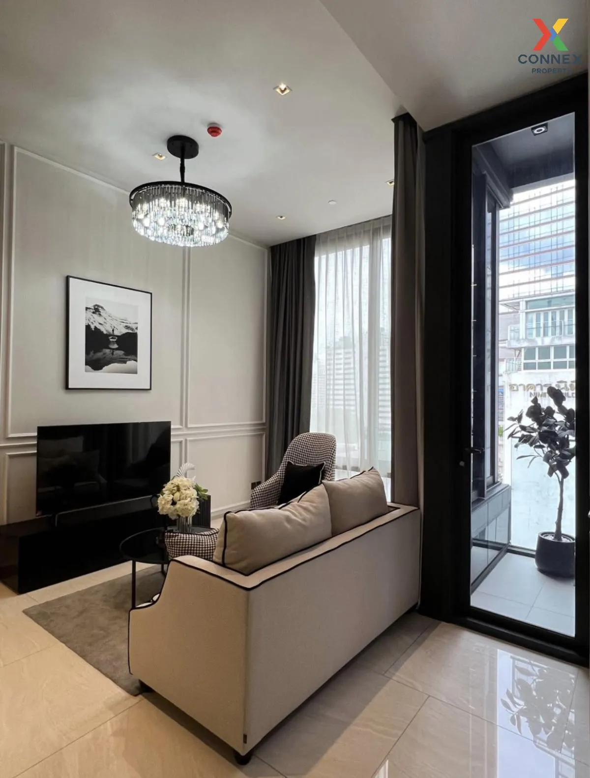 For Rent Condo , Ashton Silom , nice view , corner unit , wide fr 1