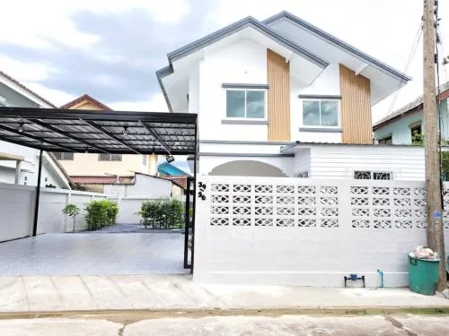 For Sale House , Baan Rompradu Phetkasem 104 , newly renovated , Krathum Lom , Sam Phran , Nakhon Pathom , CX-128133