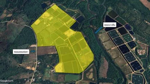 For Sale 200 rai of land next to the sea, Kaper District, Ranong Province , Bang Hin , Papoe , Ranong , CX-128198