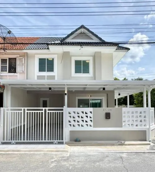 ขายทาวน์เฮ้าส์/ทาวน์โฮม  บ้านพฤกษา 21 บางใหญ่ หน้ากว้าง รีโนเวทใหม่ บางแม่นาง บางใหญ่ นนทบุรี CX-128597