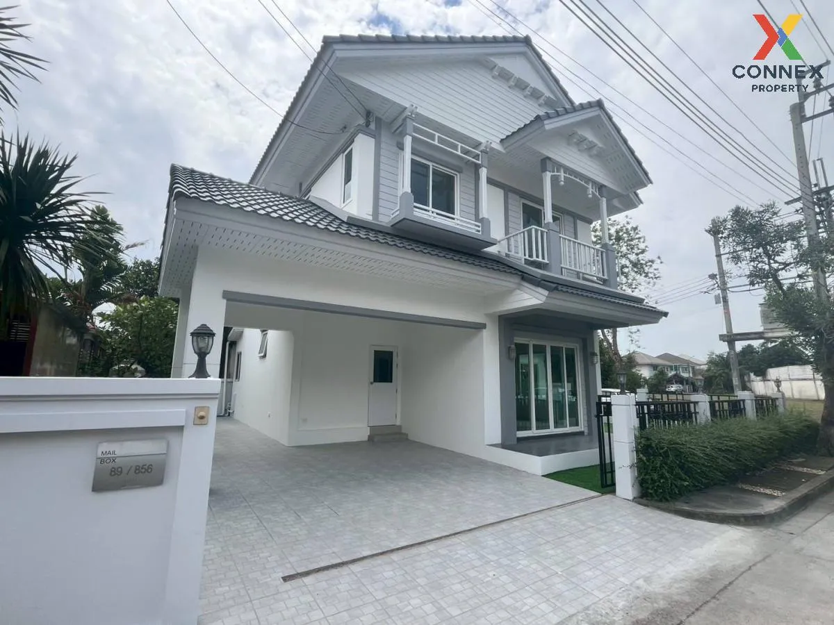 For Sale House , PERFECT PARK RAMA 5 – BANGYAI , corner unit , ne 2