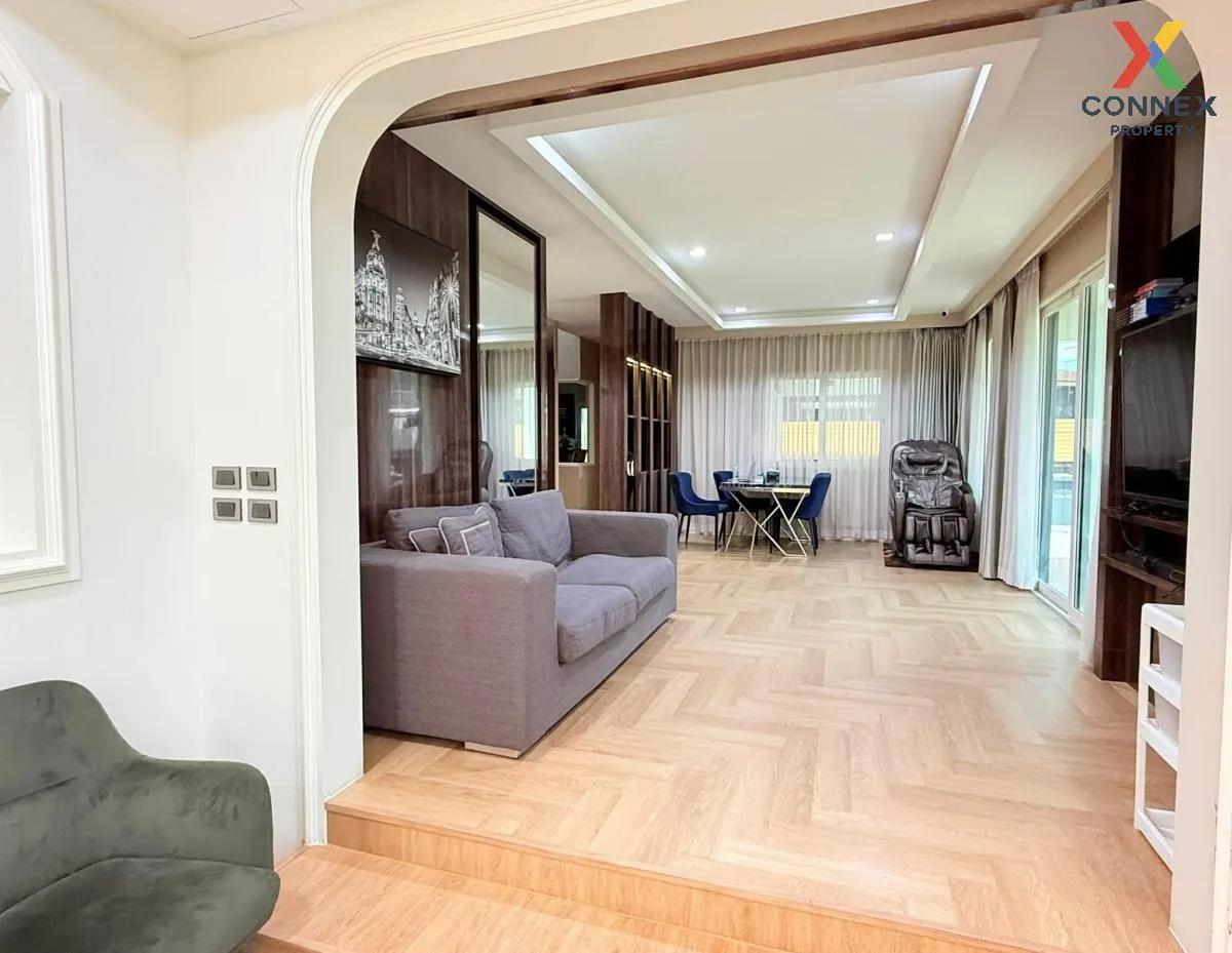 For Sale House , Golden Village Onnut-Pattanakarn , corner unit , 4
