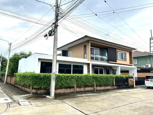 For Sale House , Golden Village Onnut-Pattanakarn , corner unit , ARL-Ban Thap Chang , Prawet , Prawet , Bangkok , CX-128872