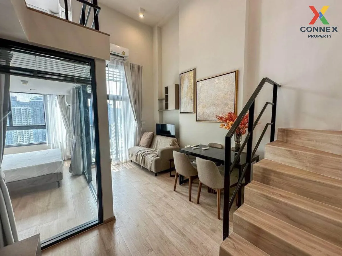 For Rent Condo , Ideo Rama 9-Asoke , Duplex , MRT-Phra Ram 9 , Hu 3